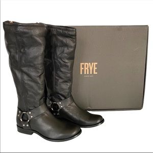Frye Phillip Harness Tall Boots
